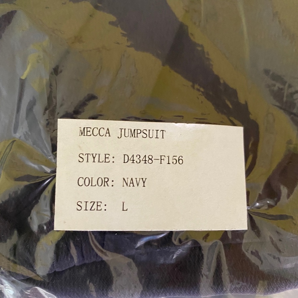 NWT Donna Mizani Mecca Jumpsuit - Picture 7 of 7